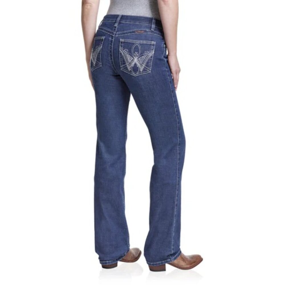 Wrangler 13x32 Ladies Q Baby Wild Streak The Ultimate Riding Jean WRQ20WI